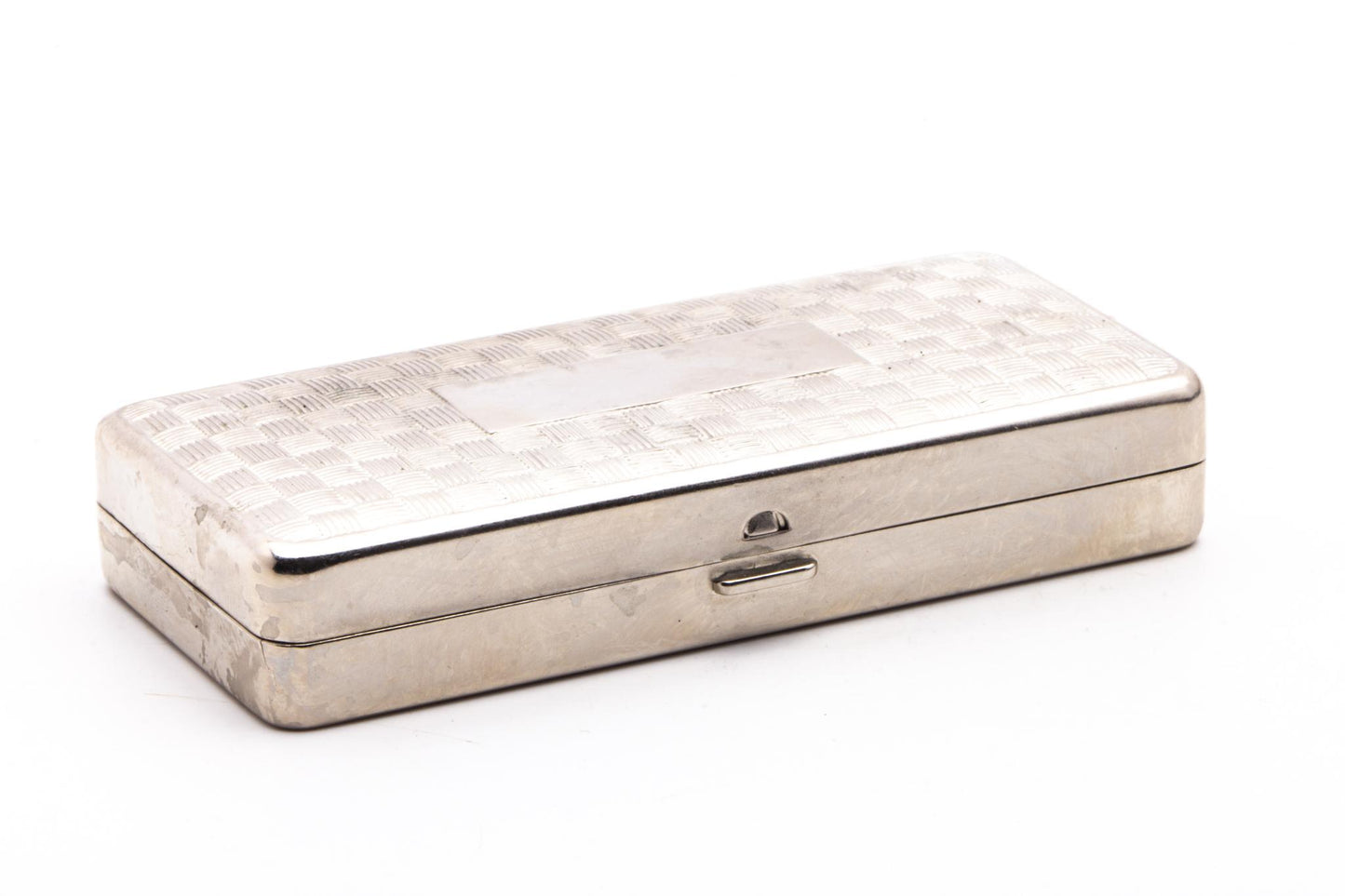 1918's Gillette ABC Pocket Edition Set With Basket Weave Case | Factory Nickel Revamp