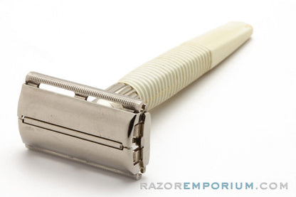 1960's Gillette Slim Twist TTO Double Edge Safety Razor Set