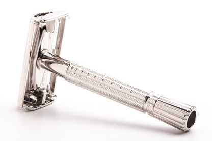 1960 F3 Gillette Flare Tip Super Speed Double Edge Safety Razor | Rhodium Revamp
