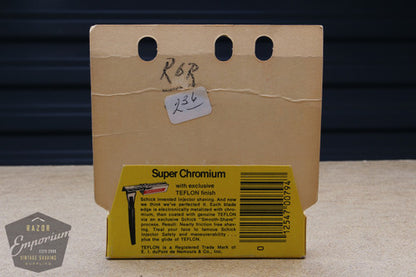 Schick Injector Super Chromium - New Old Stock (NOS) Razor Blades