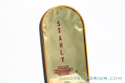 1940's Stahly Live Blade Wind-Up Vibrating DE Safety Razor Set
