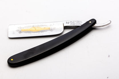 7/8" Filarmonica "Doble Temple" #14  Straight Razor w/ Coffin | Spain
