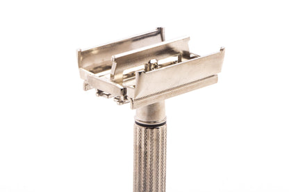 1960 F4 Gillette Bottom Dial Fatboy Adjustable Safety Razor | Original Condition