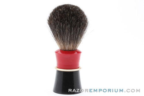 Ever-Ready 300PBT Revamped Vintage Pure Black Badger Brush