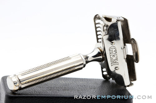 1928-30's Gem Patriot Single Edge Safety Razor Set