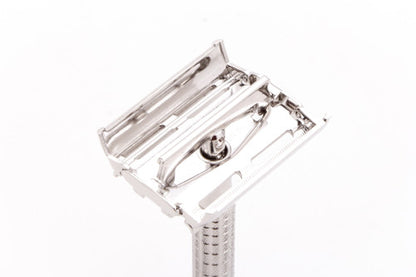 1965 K4 Gillette Flare Tip Super Speed Safety Razor  | Rhodium Revamp