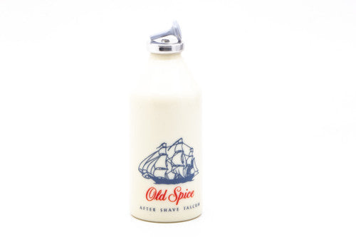 Vintage Old Spice After Shave Talcum Powder Jar With Original Talc