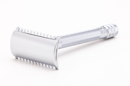 Merkur 25C Open Comb Long Handle Double Edge Safety Razor