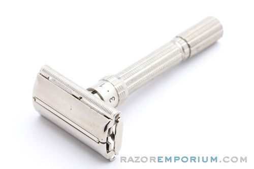 1966 Gillette Slim Adjustable DE Safety Razor L1