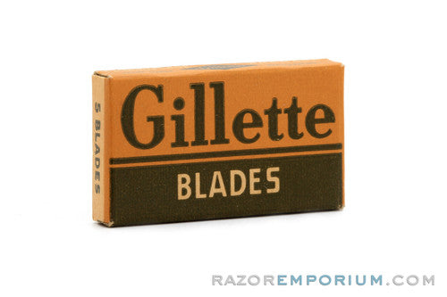 Gillette WWII Camouflage Double Edge Razor Blades | New Old Stock (NOS)