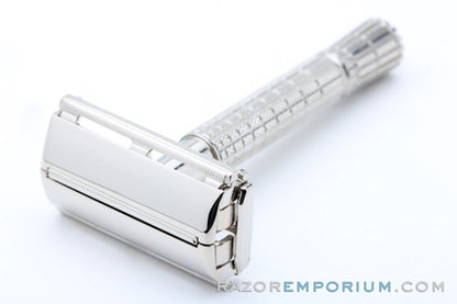 1959 Gillette Flare Tip Regular Super Speed Safety Razor | Nickel Revamp