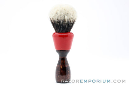Vintage Shave Brush XD Super Fine Luxury Badger Revamp
