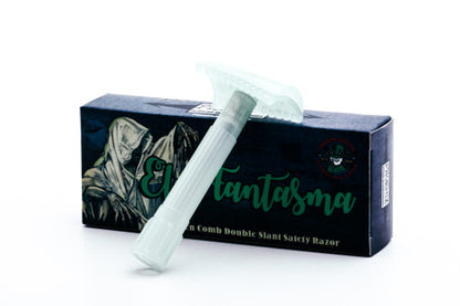 Phoenix Artisan Acc. El Fantasma Open Comb Double Slant Razor