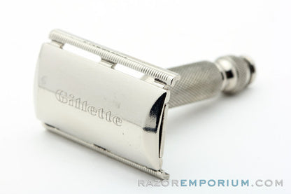 1966 Gillette Travel Safety Razor L1 with Metal Case