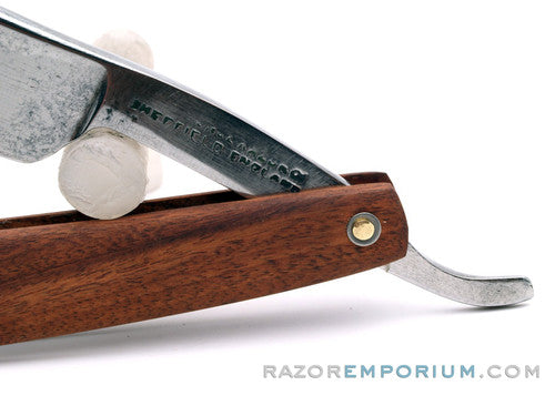 5/8" Vintage Straight Razor w/ Cocobello Wood | Sheffield, England