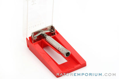 1958 Gillette TV Super Speed Razor Set in Original Red Case
