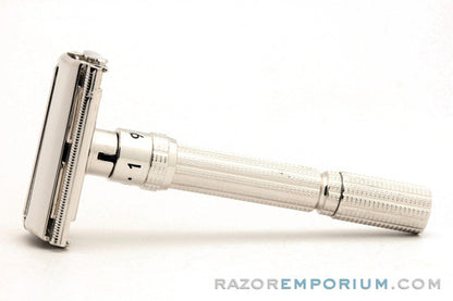 1966 Gillette L3 Slim Adjustable DE Safety Razor Rhodium Revamp