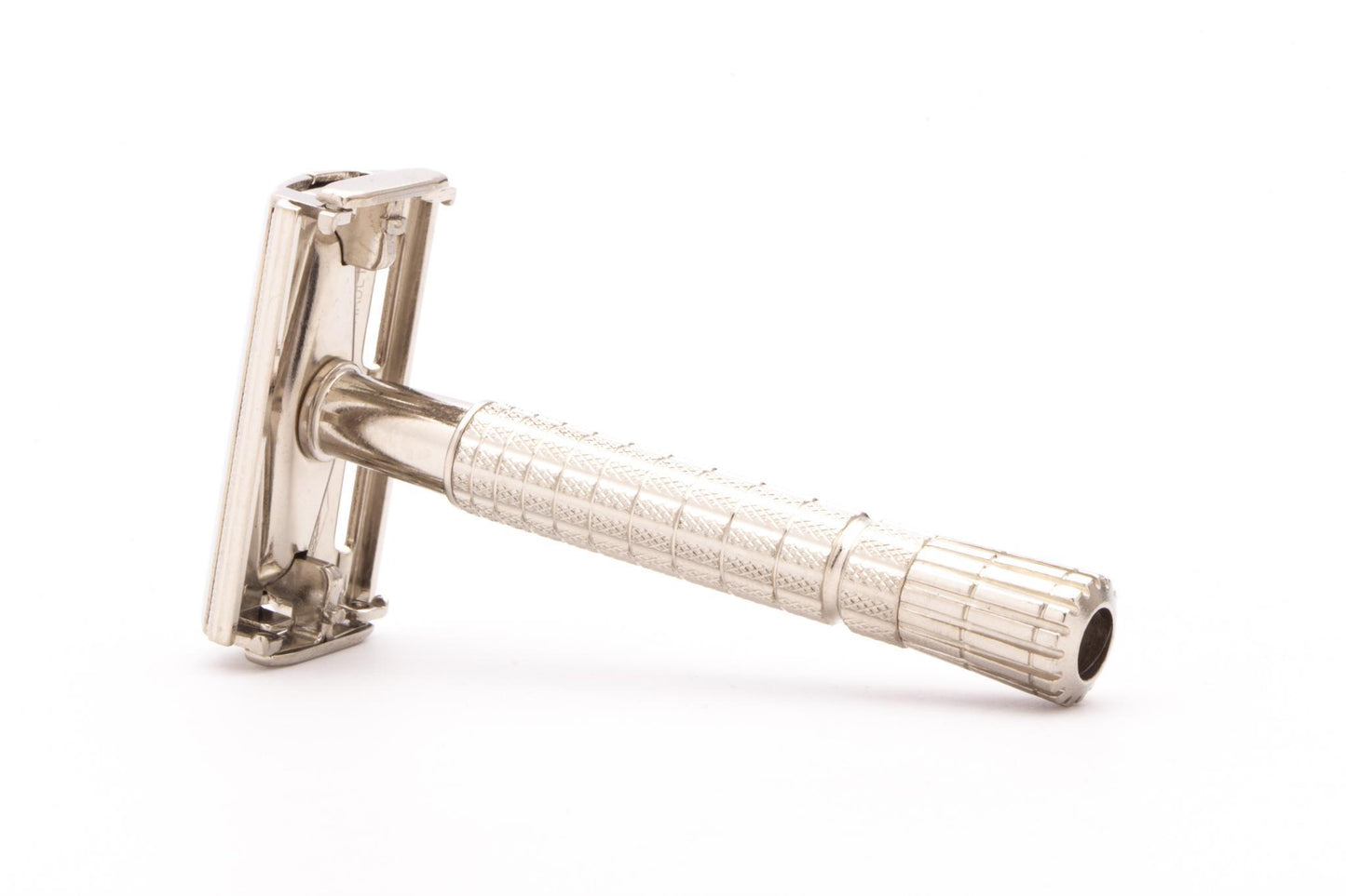 1955 A2  Gillette Flare Tip Super Speed Safety Razor | Factory Nickel Revamp