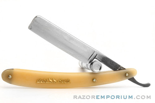 11/16" Dubl Duck Pearlduck Special No. 1 Straight Razor Solingen, Germany