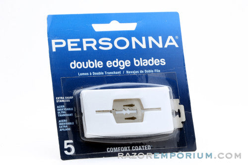 Personna Extra Sharp Stainless Comfort Coated Dispenser Double Edge (DE) Razor Blades