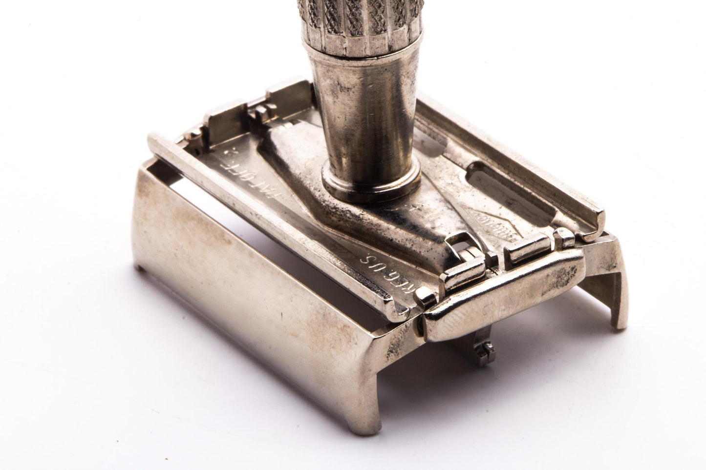 1959 E2 Gillette Red Tip Super Speed Double Edge Razor | Original Condition