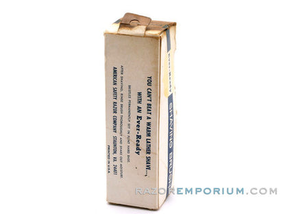 Ever-Ready Super Fine Badger Red & Cream Shaving Brush w/ Original Box