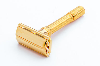 1963 Gillette Slim Adjustable Safety Razor 24K Gold Revamp