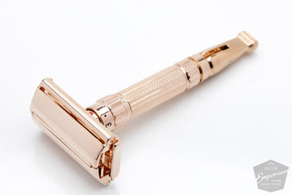 Gillette 1960 F4 Toggle Adjustable DE Safety Razor | Rosegold Revamp