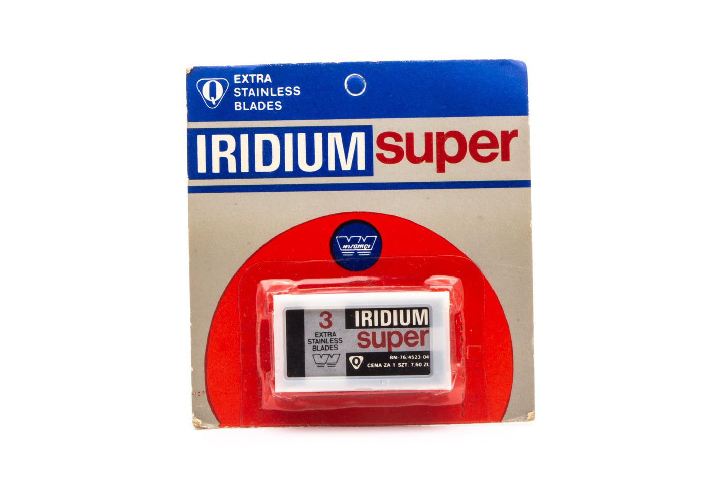 New Old Stock | Iridium Super Extra Stainless Razor Blades In Original Packaging