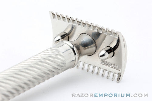 1921 Gillette Bulldog Old Style DE Razor Nickel Revamp