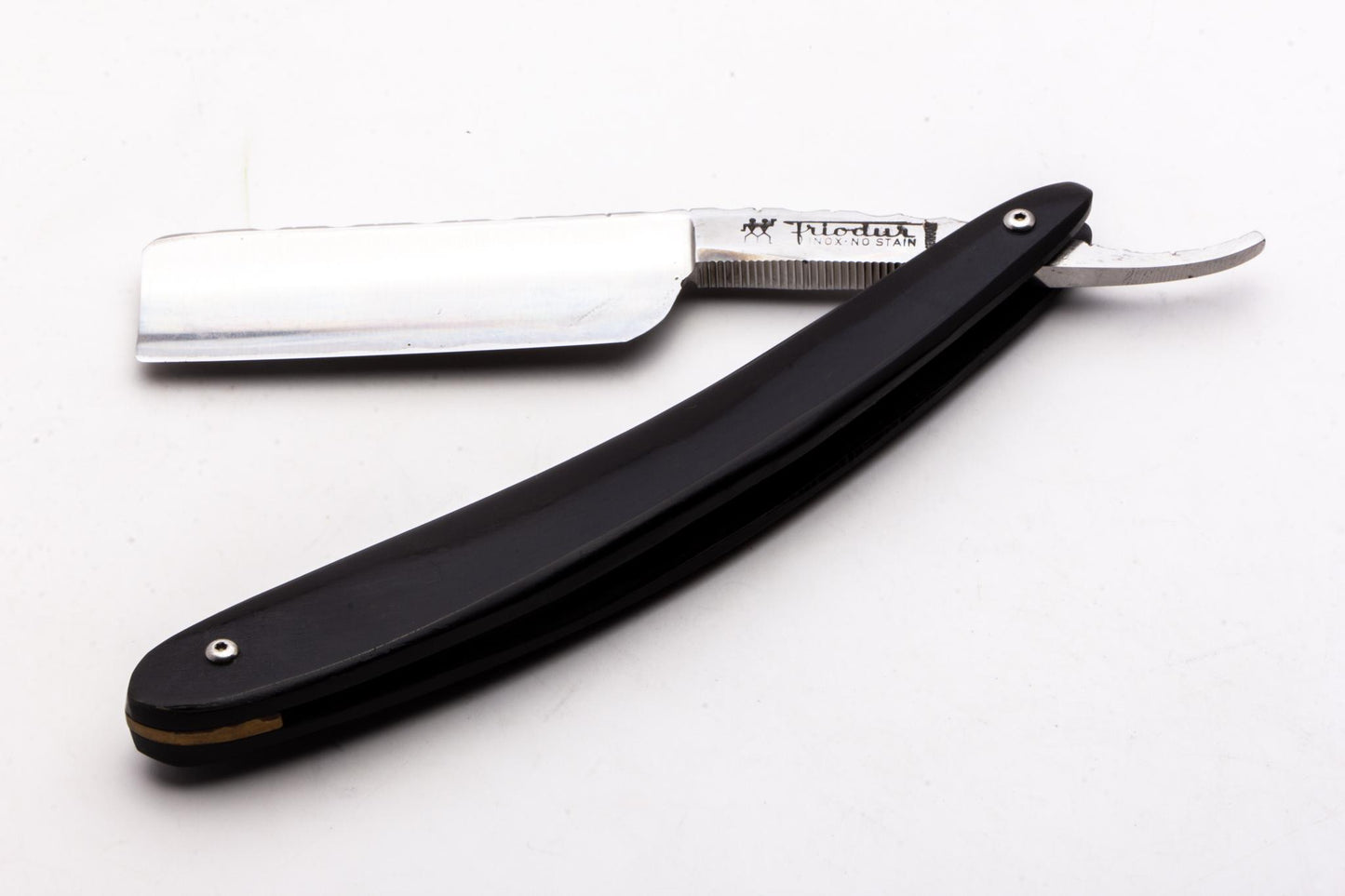 7/8" Vintage Restored J.A Henckles Friodur Inox Stainless Steel Straight Razor with Jimps