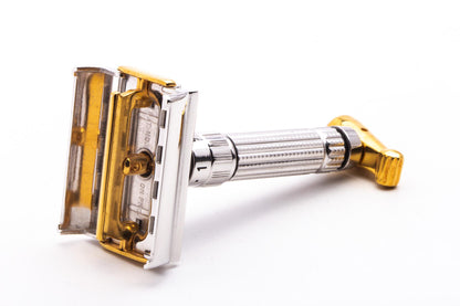 1960 F4 Gillette Toggle Adjustable Double Edge Safety Razor | Prospector Edition