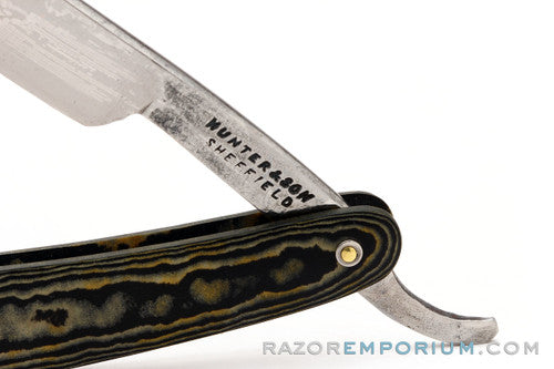 4/8" Hunter & Son Straight Razor w/ Custom G10 Scales | Sheffield, England