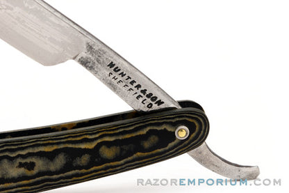4/8" Hunter & Son Straight Razor w/ Custom G10 Scales | Sheffield, England