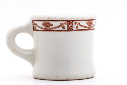 Vintage Shaving Mug | Brown Design