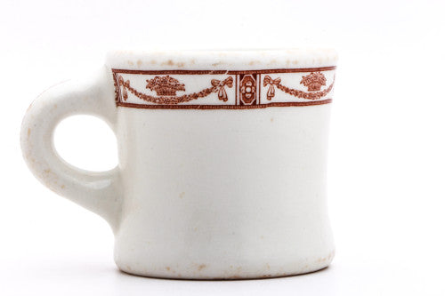 Vintage Shaving Mug | Brown Design