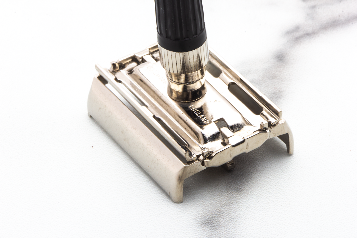1972 R3 Gillette Knack TTO Double Edge Safety Razor | Original Condition