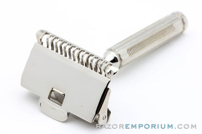 1930's Gem 1912 Damaskeene Style Single Edge Safety Razor Set