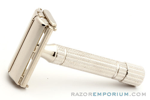 1953 Y3 Gillette President DE Safety Razor Set w/ Case & Blades in Original Box