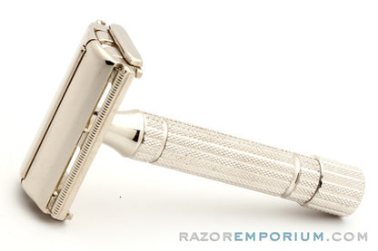 1953 Y3 Gillette President DE Safety Razor Set w/ Case & Blades in Original Box