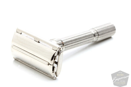 Gillette 1961 Slim Adjustable Safety Razor * Nickel Revamp
