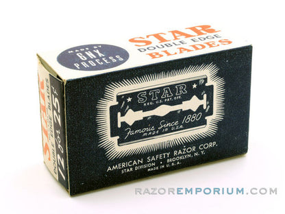 Star Double Edge Blades w/ Box - New Old Stock (NOS) Razor Blades
