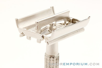 1965 Gillette K1 Flare Tip Super Speed Safety Razor Factory | Nickel Revamp
