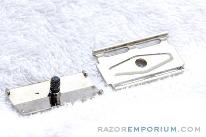 1960's Gillette Ball End Tech Spiral Handle Razor Made in England