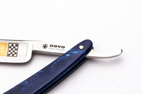 6/8" Dovo Facharbeit Blue Straight Razor