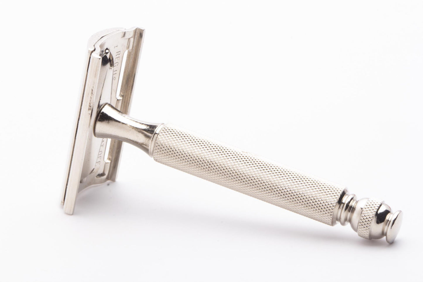 1963 I1 Gillette Ball End Tech DE Razor in Original Red Box | Original Condition