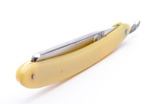 9/16" Vintage Restored C-Mon Full Hollow American Tip Straight Razor