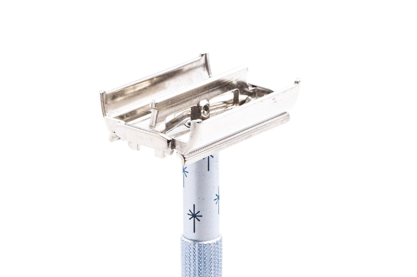 1962 H4 Gillette Blue Star Lady Gillette Double Edge Safety Razor | Original Condition