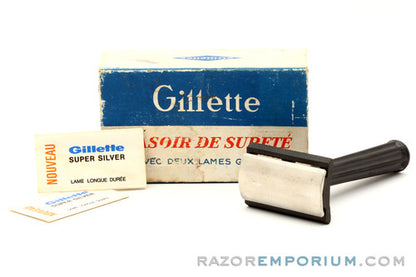 Gillette Rasoir De Surete Safety Razor w/ Box & Blades | Made in England