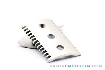 1920's Gillette Old Type Cap & Guard | Satin Nickel Revamp - Universally Threaded